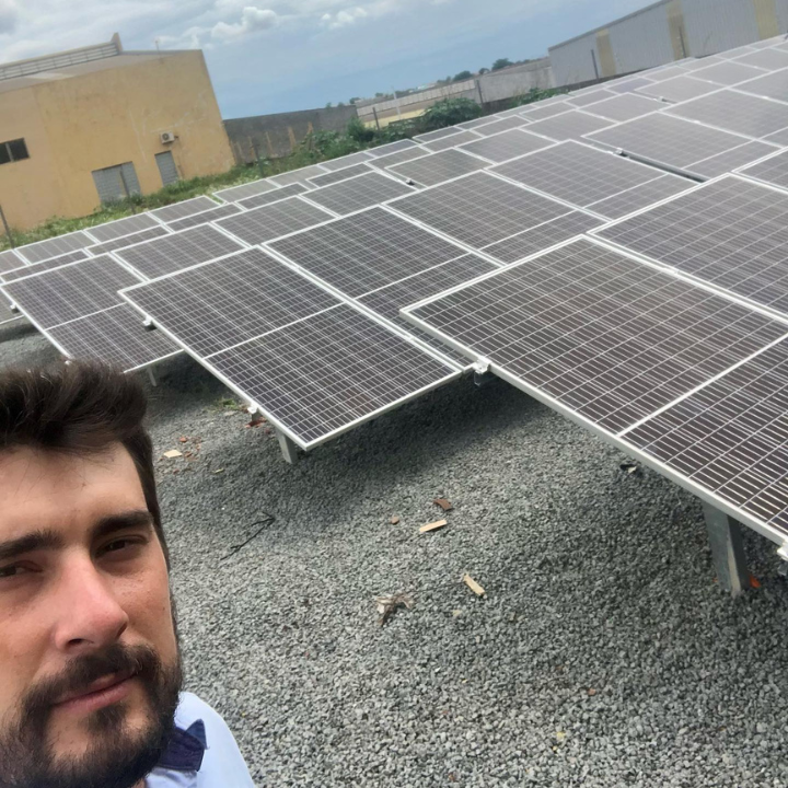 Projeto de energia solar para empresa